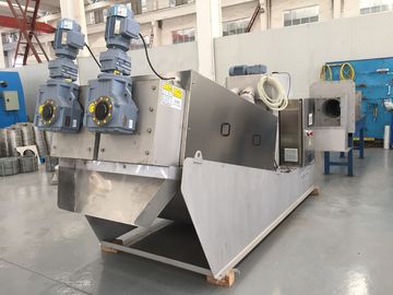 Stainless Steel SS304 Sludge Dewatering Machine , Sludge Dehydrator Coal Dewatering